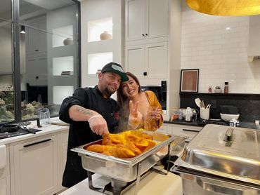 Chef Shawn Tibbitts bringing the Tibbitts @ Fern Hill experience into a guest’s home for a private dining home event.