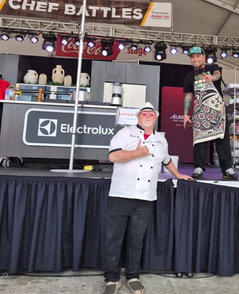 Chef Shawn Tibbitts and Chef Mike Goodell at Taste Northwest 2026