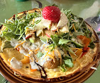 Mushroom frittata from the Tibbitts @ Fern Hill Spring Menu 2026.